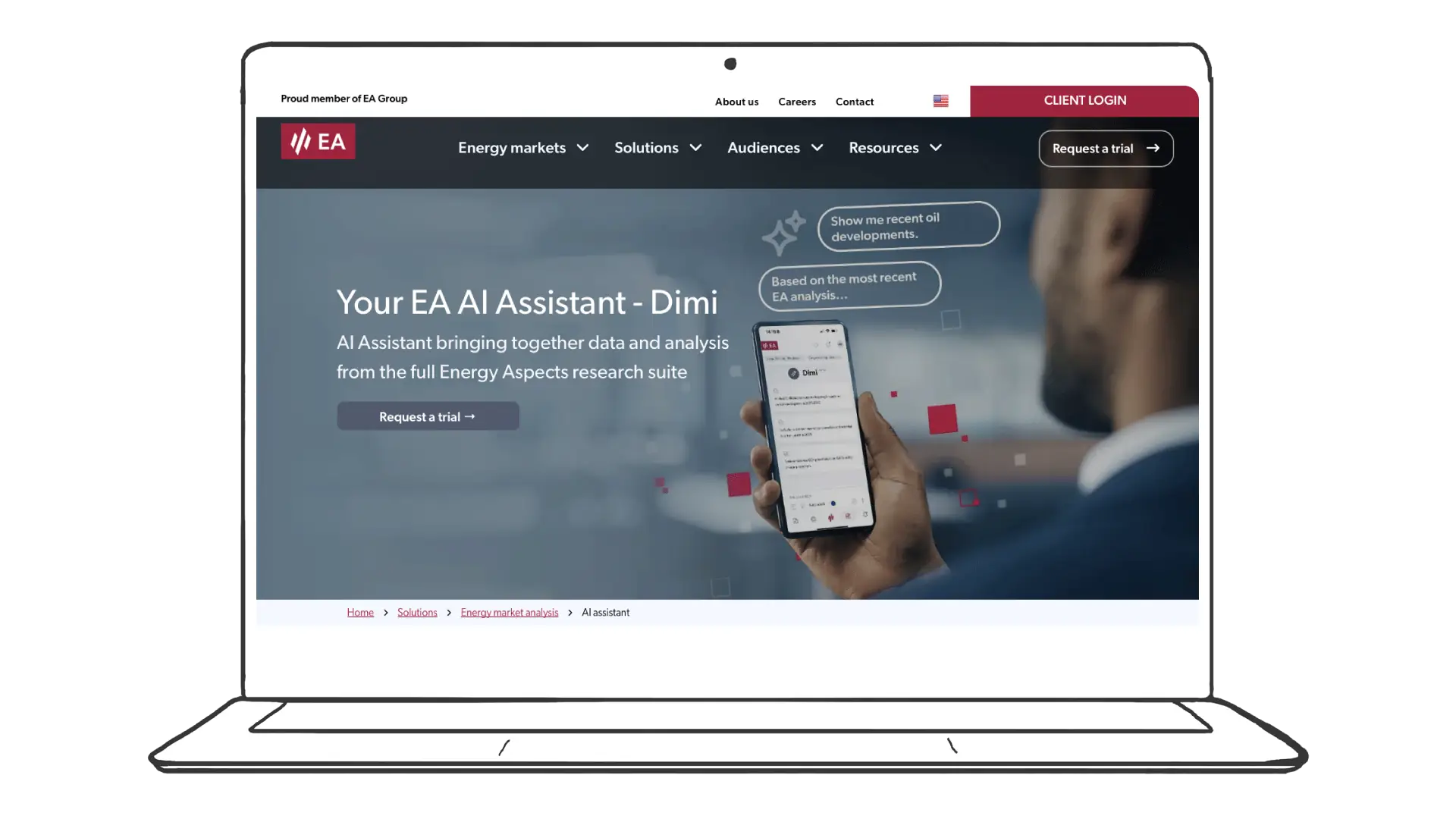 AI assistant for faster energy insights