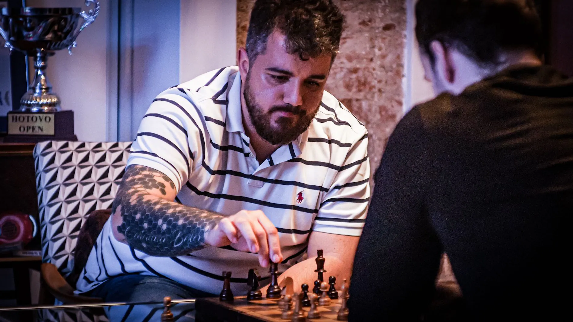 Chess players at Hotovo