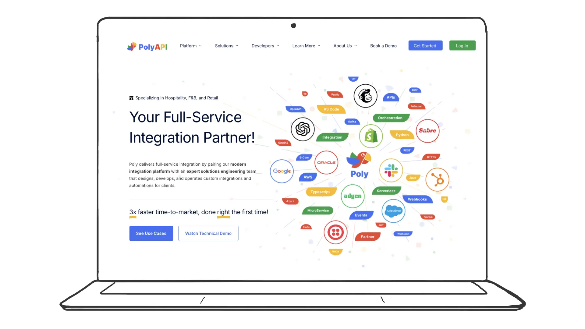 Rapid platform launch for API innovators