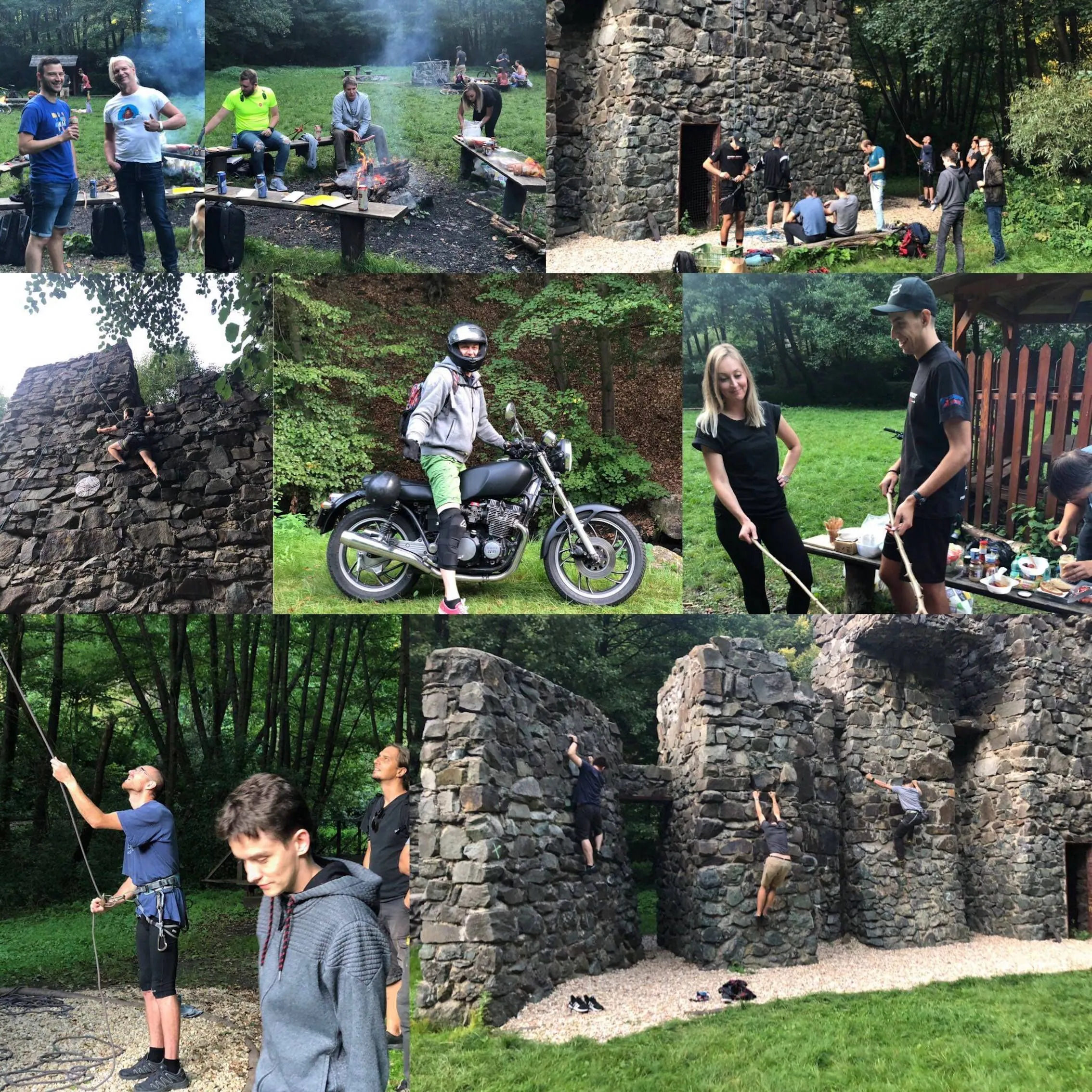 Climbing Teambuilding. 